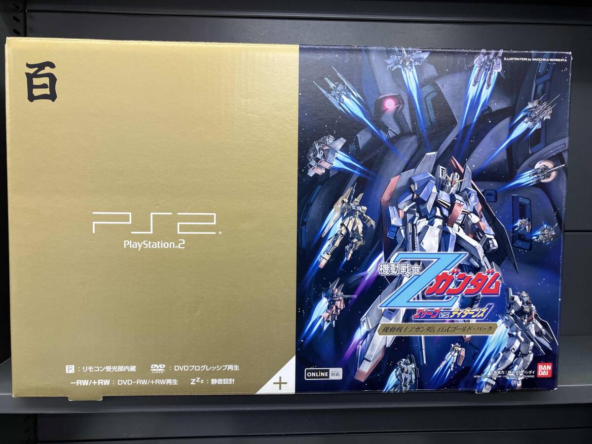 PlayStation2 機動戦士Zガンダム百式ゴールド・パック(本体 PlayStation2 機動戦士Zガンダム百式ゴールド・パック(本体