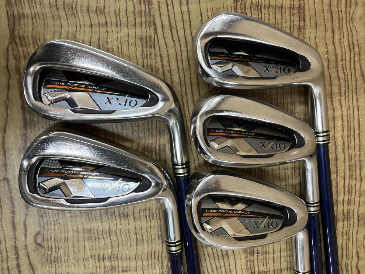 ダンロップ ゼクシオ10 XXIO10 アイアンセット XXIO(2018) 8S フレックスS 中古 Cランク ダンロップ ゼクシオ10 XXIO10 アイアンセット XXIO(2018) 8S