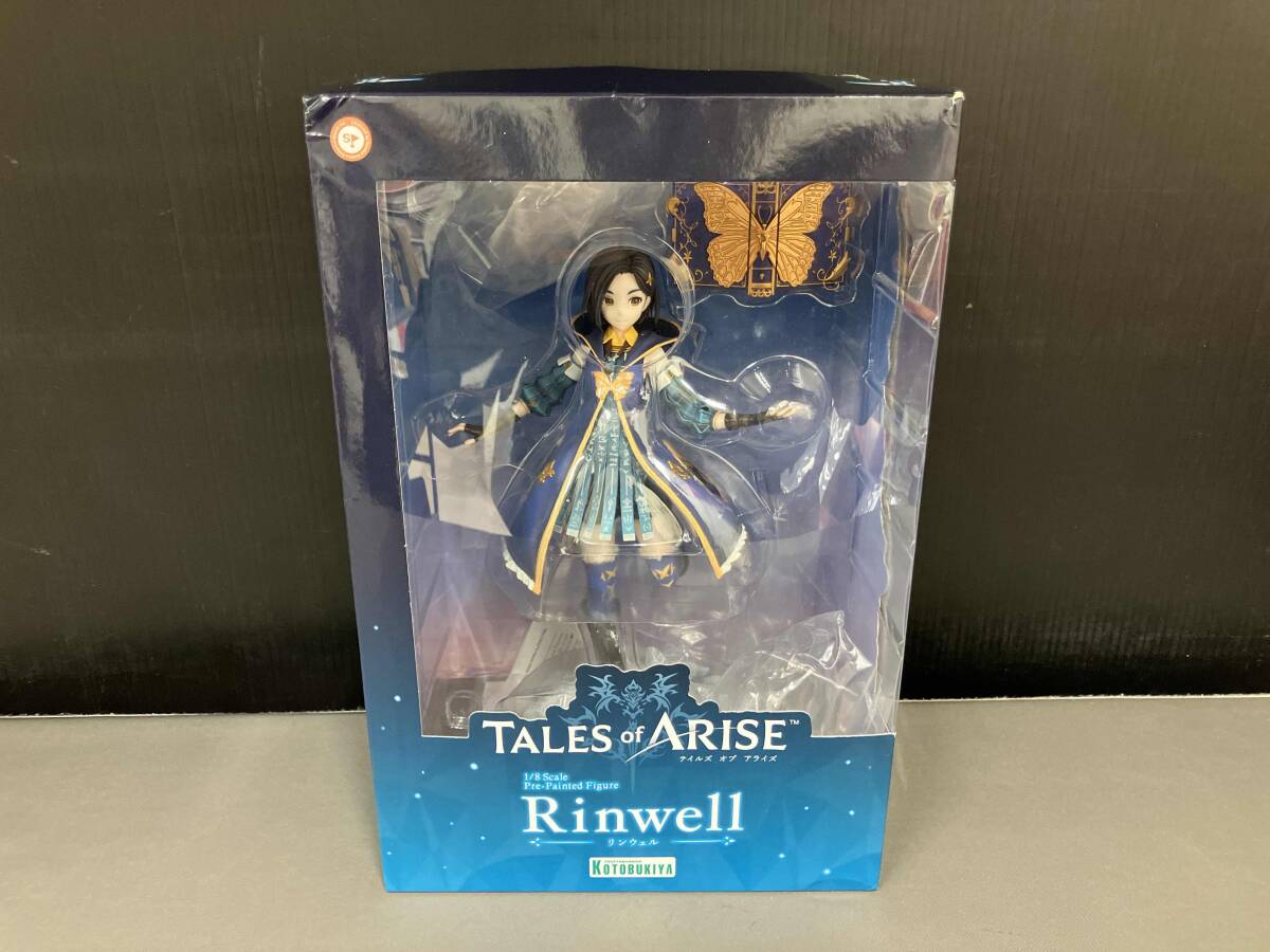 箱に破れあり、フィギュア状態:良/ フィギュア (特典フルル付き)コトブキヤ リンウェル 1/8 テイルズ オブ アライズ_画像1