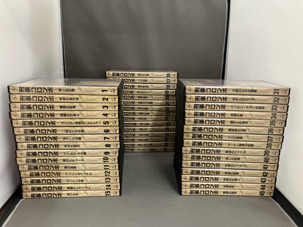 刑事コロンボコレクション DVD 1-45巻 Yahoo!オークション - 【全45巻セット】刑事コロンボDVD