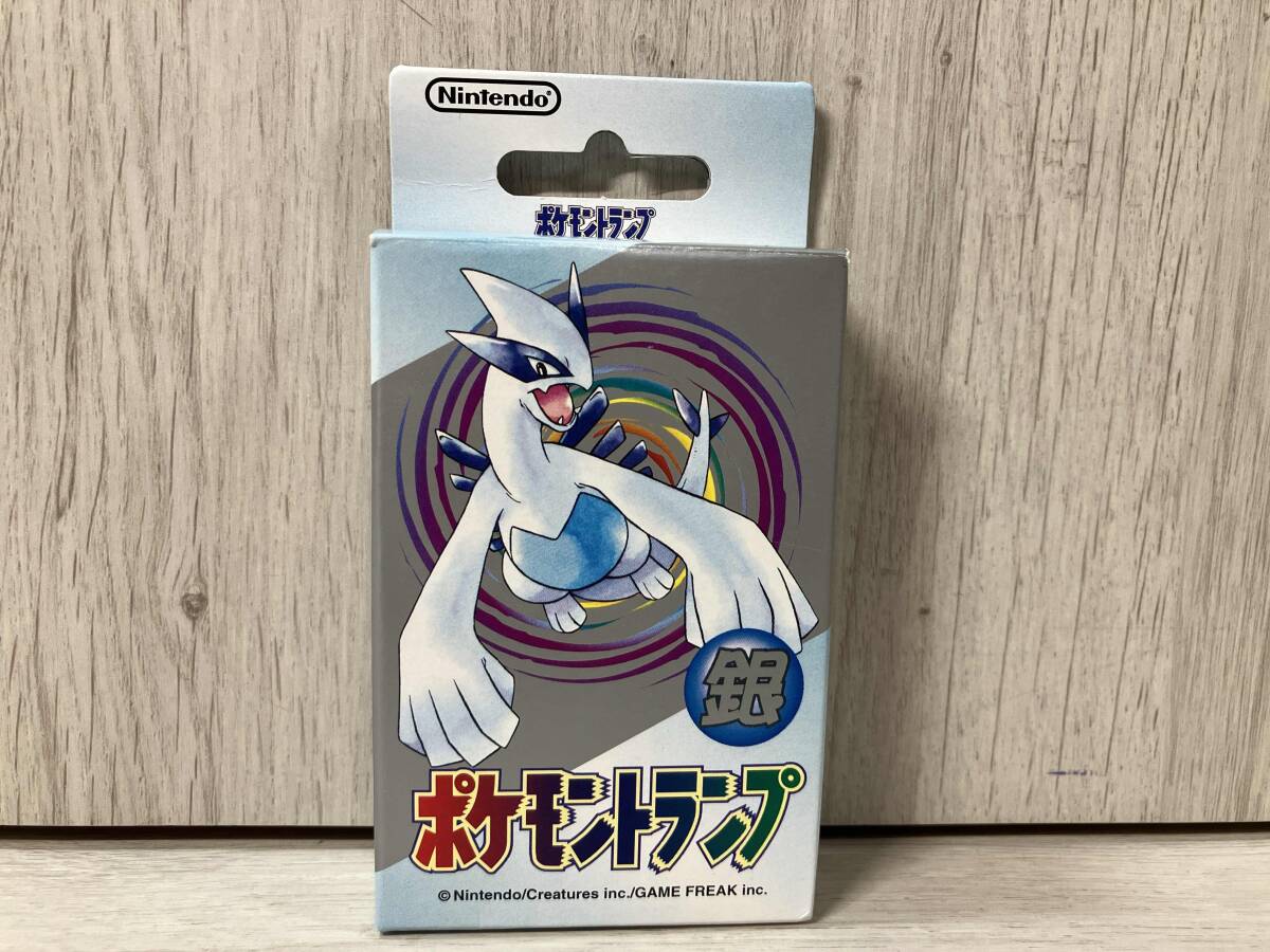 中身未開封】 ポケモントランプ 銀 Nintendo ニンテンドー 中身未開封】 ポケモントランプ 銀 Nintendo ニンテンドー