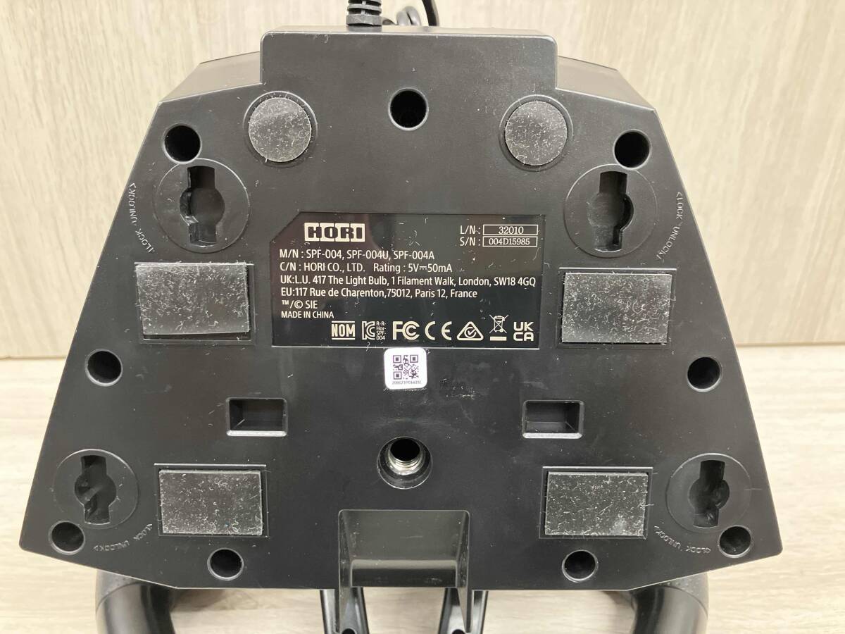 ジャンク 動作未確認 レーシングホイールエイペックス for PlayStation5,PlayStation4,PC_画像4