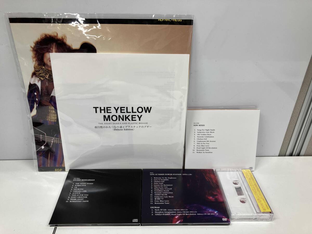 THE YELLOW MONKEY CD THE NIGHT SNAILS AND PLASTIC BOOGIE(夜行性のかたつむり達とプラスチックのブギー) (2CD+DVD)