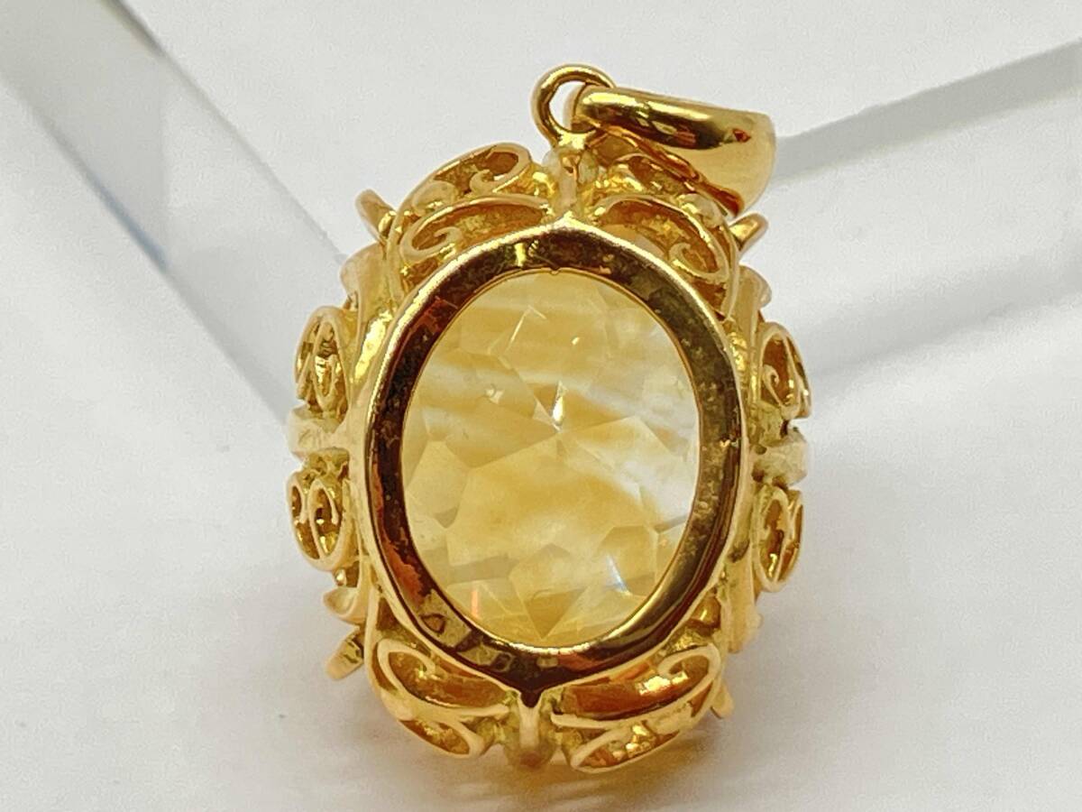 K18／トップ／トパーズ／6.0g_画像3