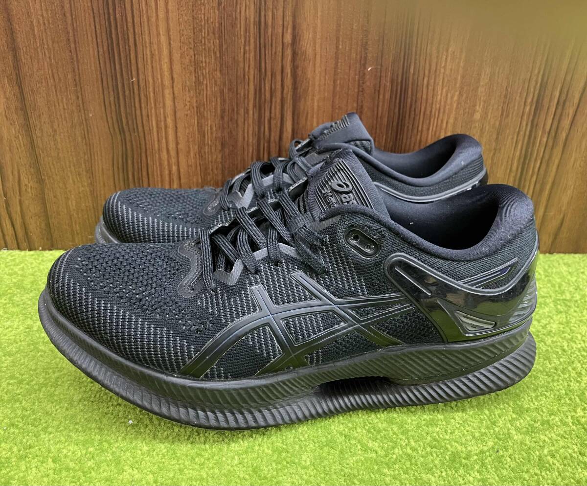 ASICS アシックスMeteRide ランニングシューズ 1011A142-002 メタライド サイズ約27cm ブラック系 スニーカー メンズ 靴_画像2