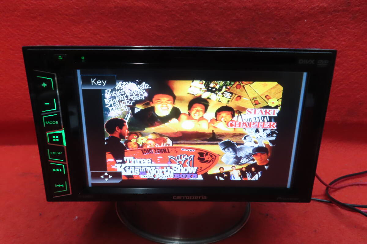 ＊CS1838＊動作保証付/カロッツェリア　FH-6100DVD　CD DVDプレーヤー/デッキ/カーオーディオ　本體のみ
