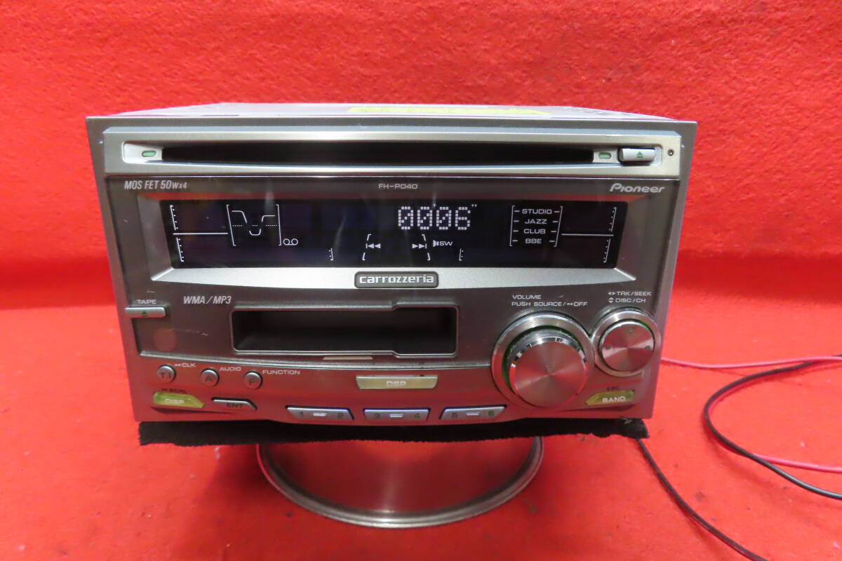 *CS1840* гарантия работы есть / Carozzeria FH-P040 CD плеер / панель / Car Audio кассетная лента воспроизведение OK 2DIN