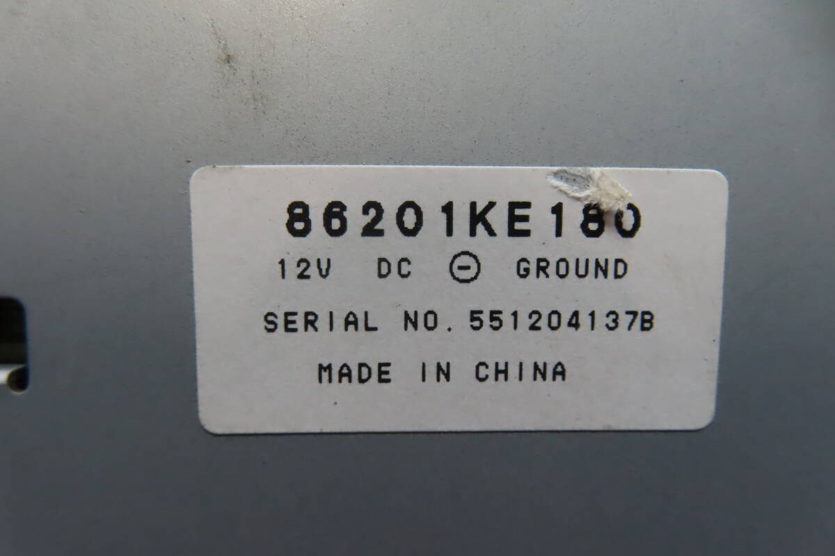 *CS1890*/ Subaru оригинальный Pleo TA-RA1 86201KE180 CD плеер / панель / Car Audio корпус только 1DIN