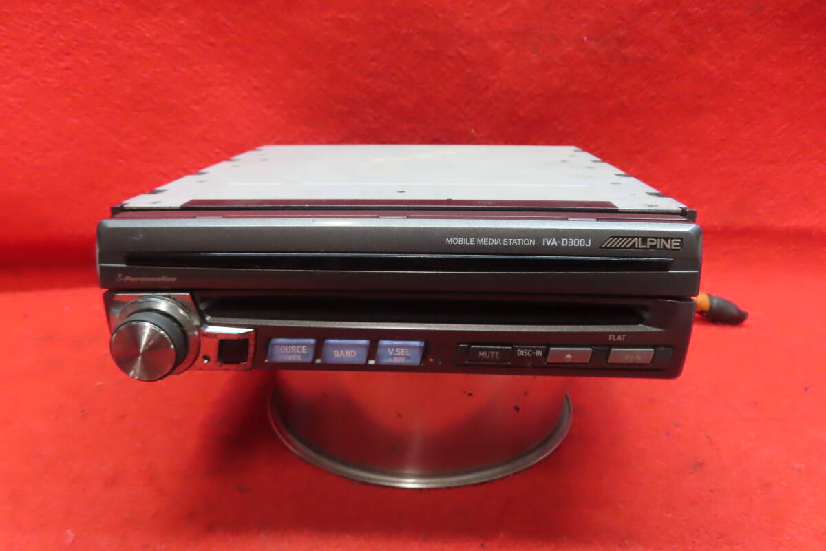 *CS1895* гарантия работы есть / Alpine IVA-D300J плеер / панель / Car Audio корпус только удалять до обычный работа 