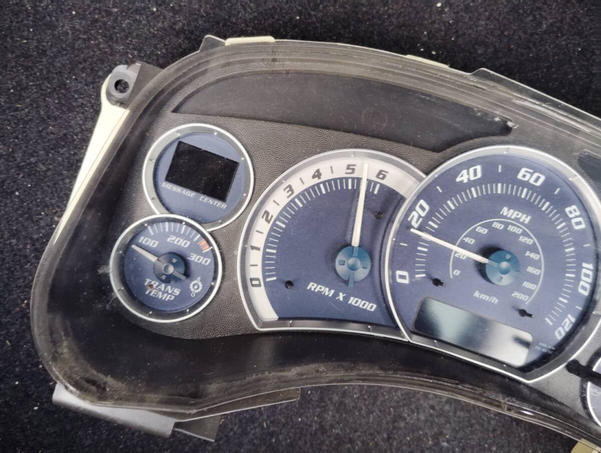 【純正】 エスカレード 1GYEK 2004年式 スピードメーター キャデラック ハマー H2 サバーバン GMT800 6.0L　6L メーター 91702mi マイル