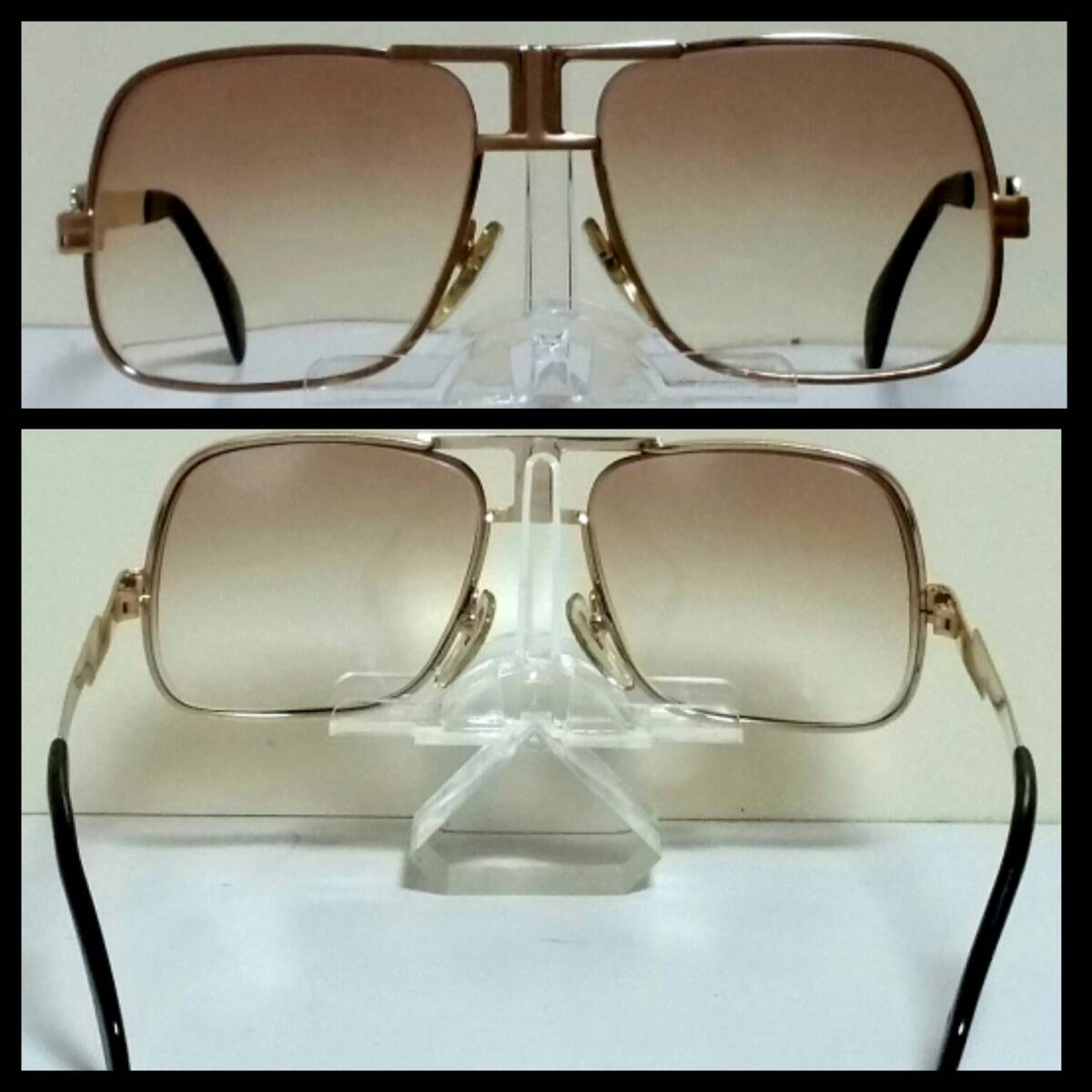1970年代ヴィンテージ品CAZALドイツ制スクエアティアドロップサングラスMOD.701CAZAL LEGENDSカザールレジェンズ眼鏡51500円/DITA/レイバン