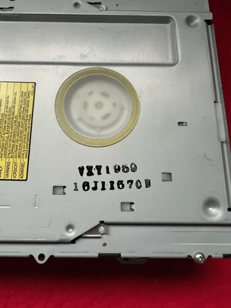 Panasonic 交換用DVDドライブ VXY1959 DMR-XP10,DMR-XP11,DMR-XW30,DMR-XW31,DMR-XP20V,DMR-XP21V,DMR-XW50など ケーブル付(N207)