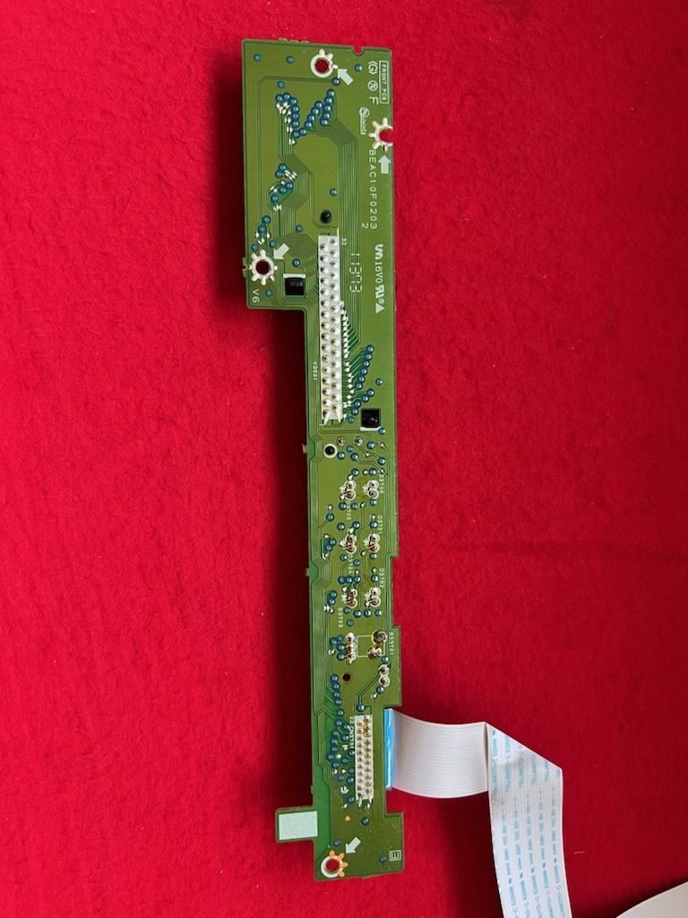  動作確認(rèn)済み Toshiba DBR-Z110 ブルーレイレコーダー 交換対応用 BEAC10F0203 ディスプレイ(表示)　(S50)