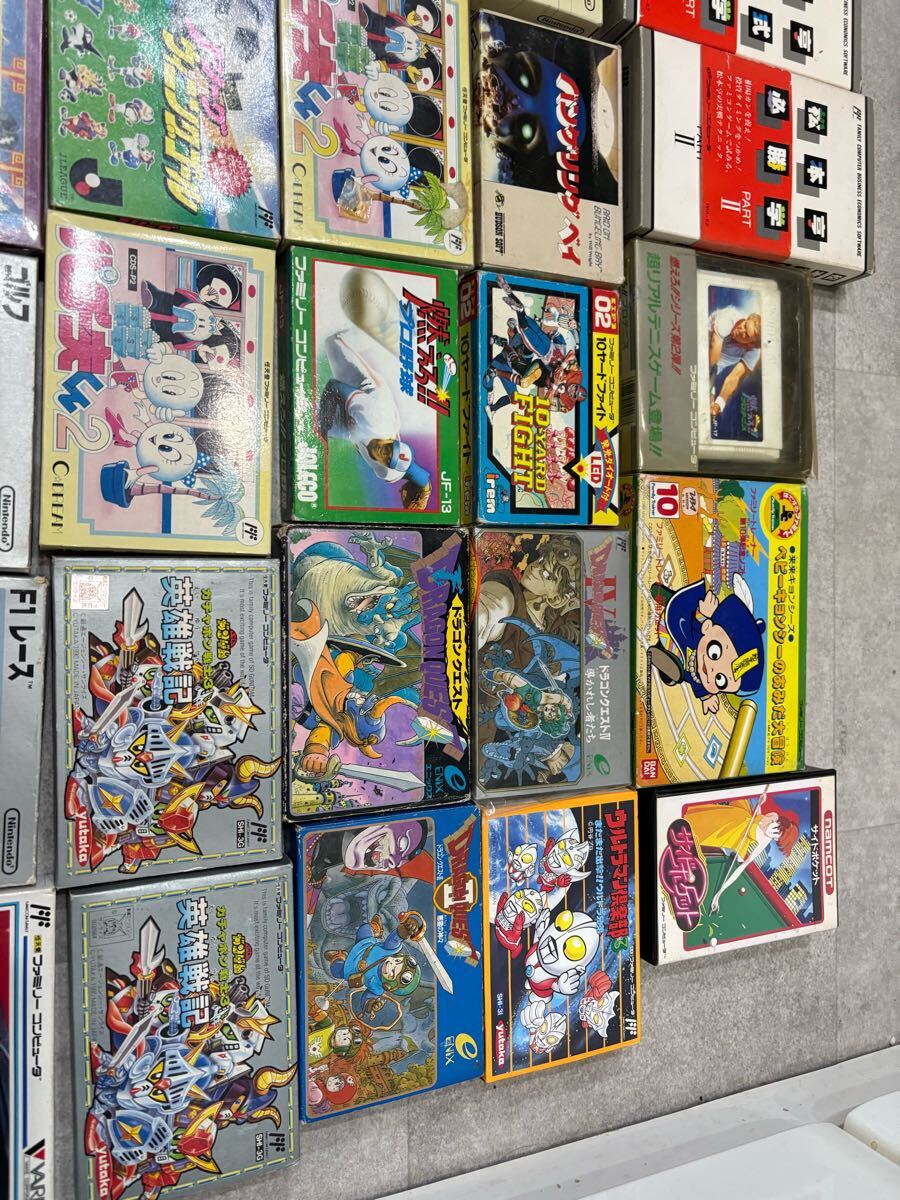 FC ファミコン ソフト 大量 まとめ 箱入り 40本以上 ハード 入り