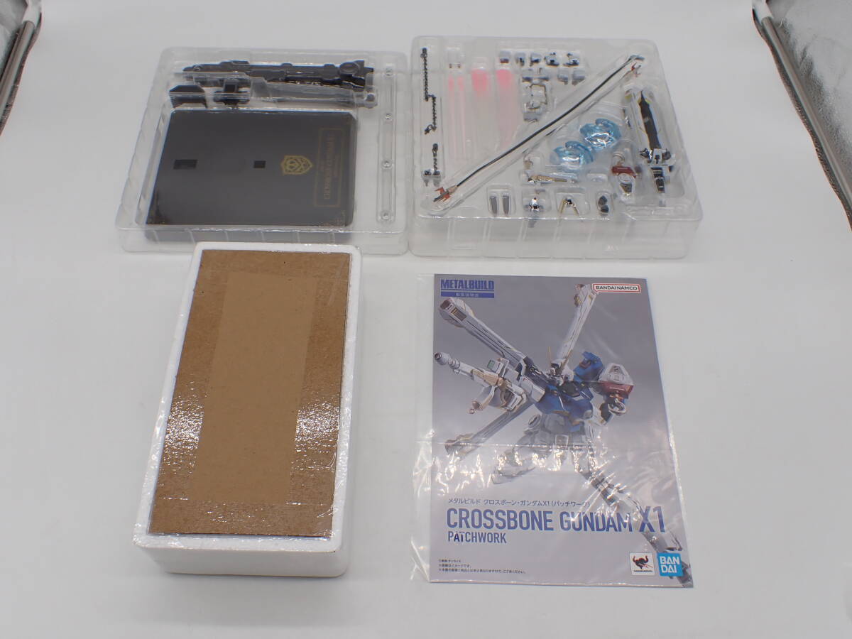 ha0509/02/29　バンダイ　機(jī)動(dòng)戦士クロスボーン?ガンダム　METAL BUILD　XM-X1 クロスボーン?ガンダムX1　パッチワーク　魂ウェブ商店