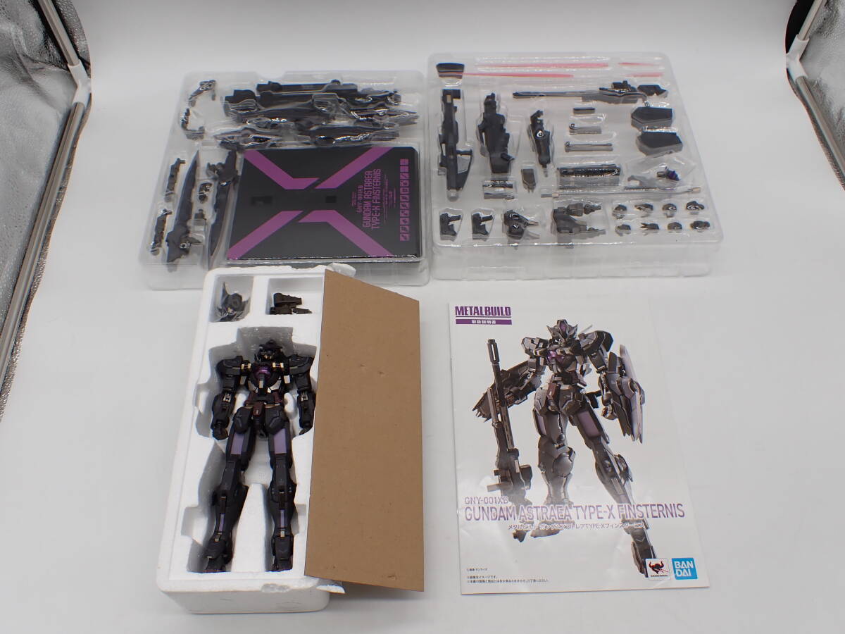 ha0509/06/29　バンダイ　機(jī)動戦士ガンダム00　METAL BUILD　ガンダムアストレアTYPE-Xフィンスターニス　魂ウェブ商店