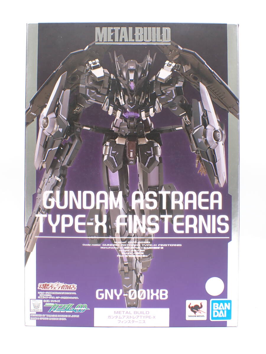 ha0509/06/29　バンダイ　機(jī)動戦士ガンダム00　METAL BUILD　ガンダムアストレアTYPE-Xフィンスターニス　魂ウェブ商店