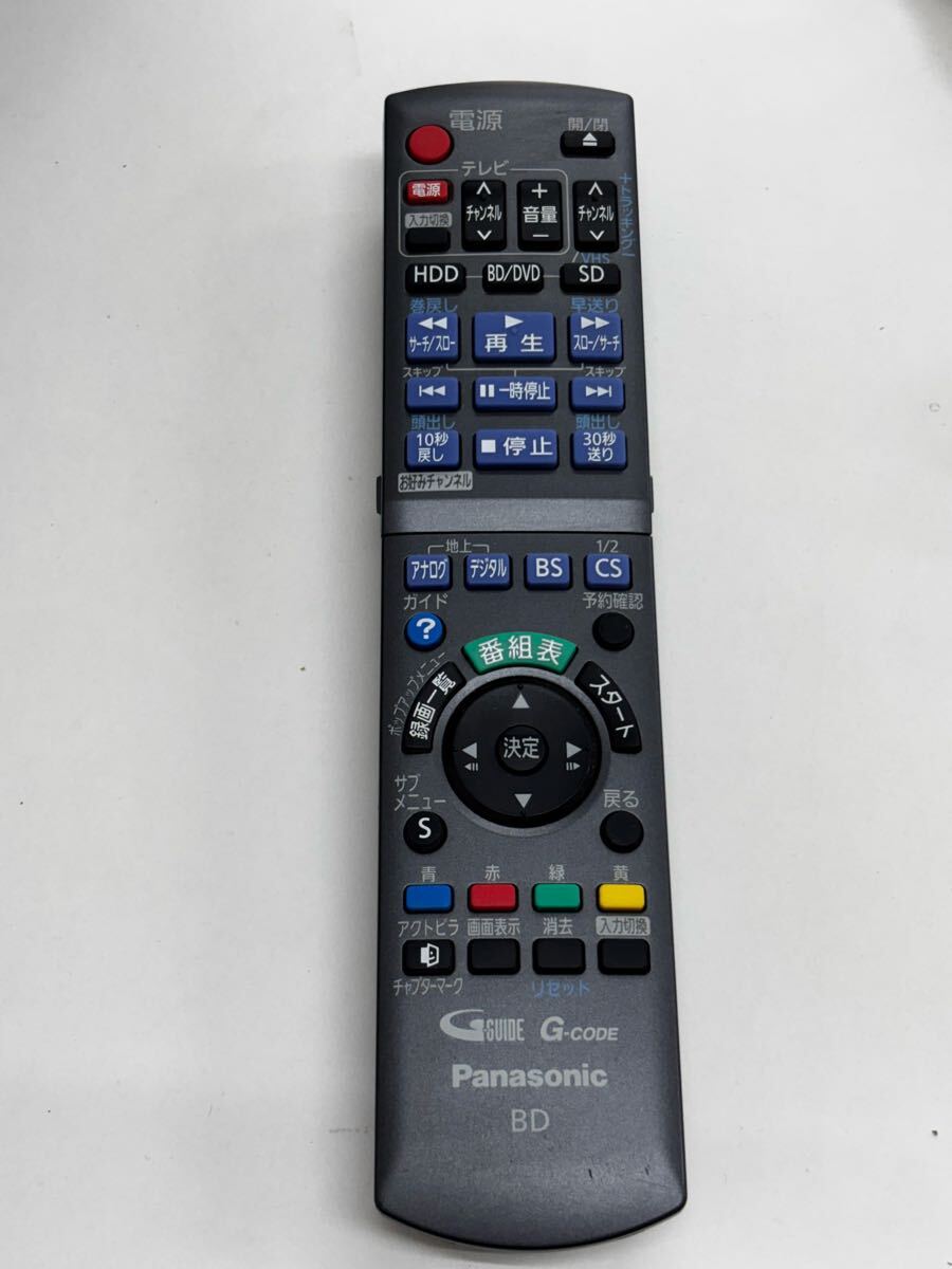 5-41-100 Panasonic パナソニック リモコン付き 2011年製 DMR