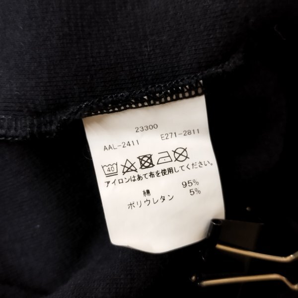 E394 ALPHA INDUSTRIES アルファ Tシャツ 5分袖 カットソー 無地 ミリタリー コットン インナー シンプル ブラック サイズ M アメカジ