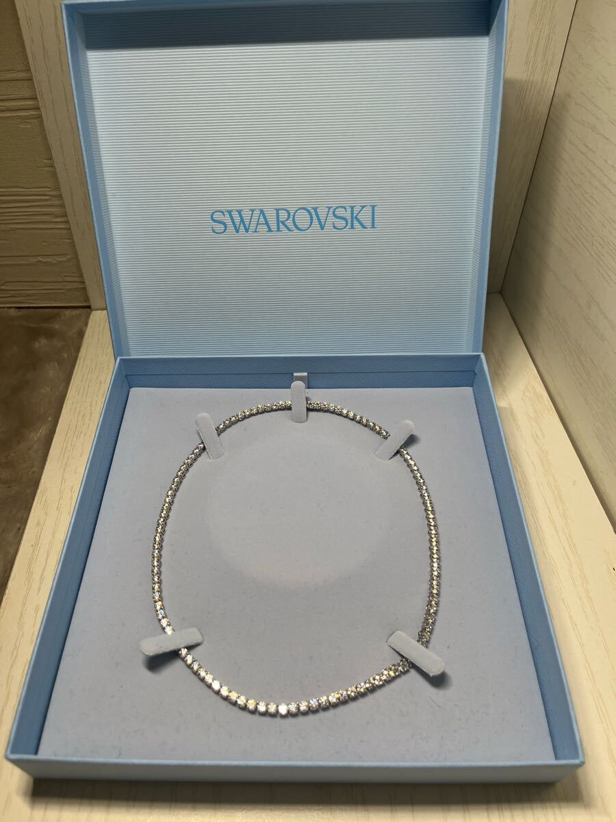 ☆美品☆ スワロフスキー SWAROVSKI Matrix Tennis ネックレス ☆美品☆ スワロフスキー SWAROVSKI Matrix Tennis ネックレス