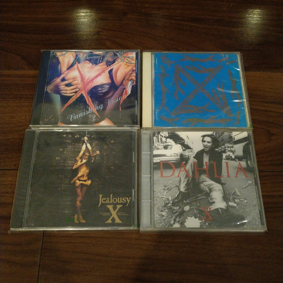 X JAPAN CDアルバム 4タイトルセットVANISHING VISION BLUE