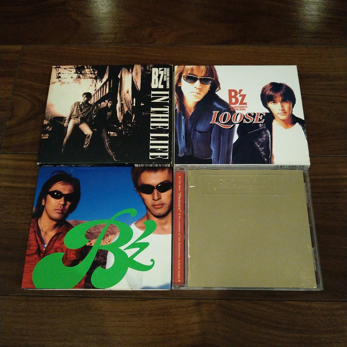 最愛 IN 4タイトルセット CDアルバム B'z THE B'z GREEN LOOSE LIFE 邦楽