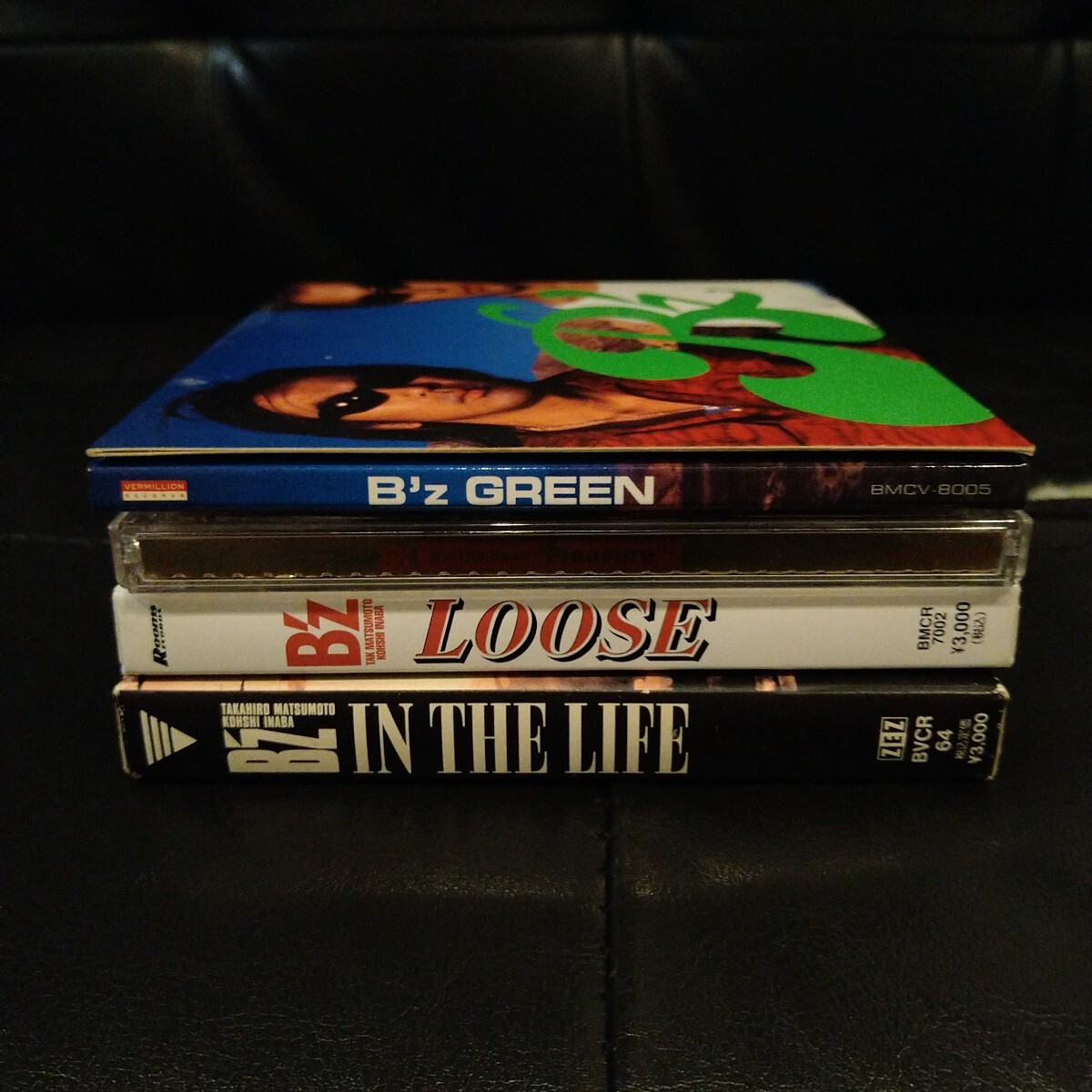 B'z CDアルバム 4タイトルセット IN THE LIFE LOOSE GREEN B'z