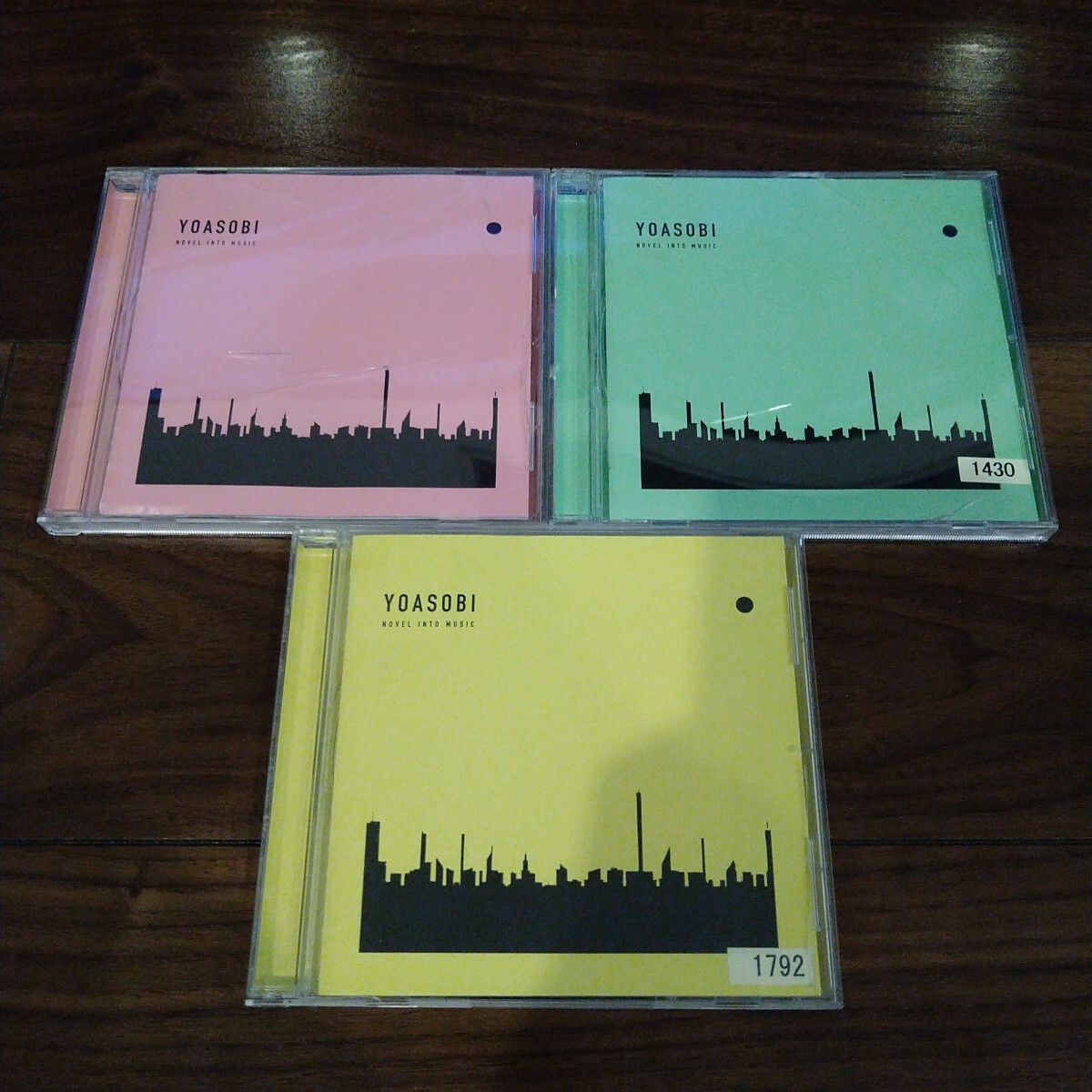 YOASOBI CDアルバム THE BOOK Ⅰ Ⅱ Ⅲ レンタル版 3タイトル YOASOBI CDアルバム THE BOOK Ⅰ Ⅱ Ⅲ レンタル版 3タイトル