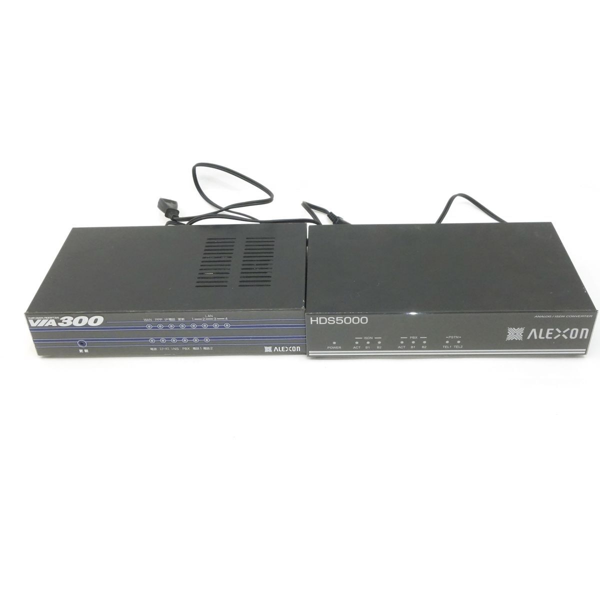 099 アレクソン VIA300 HDS5000 IPアダプタ 2點(diǎn)セット ※中古/現(xiàn)狀品