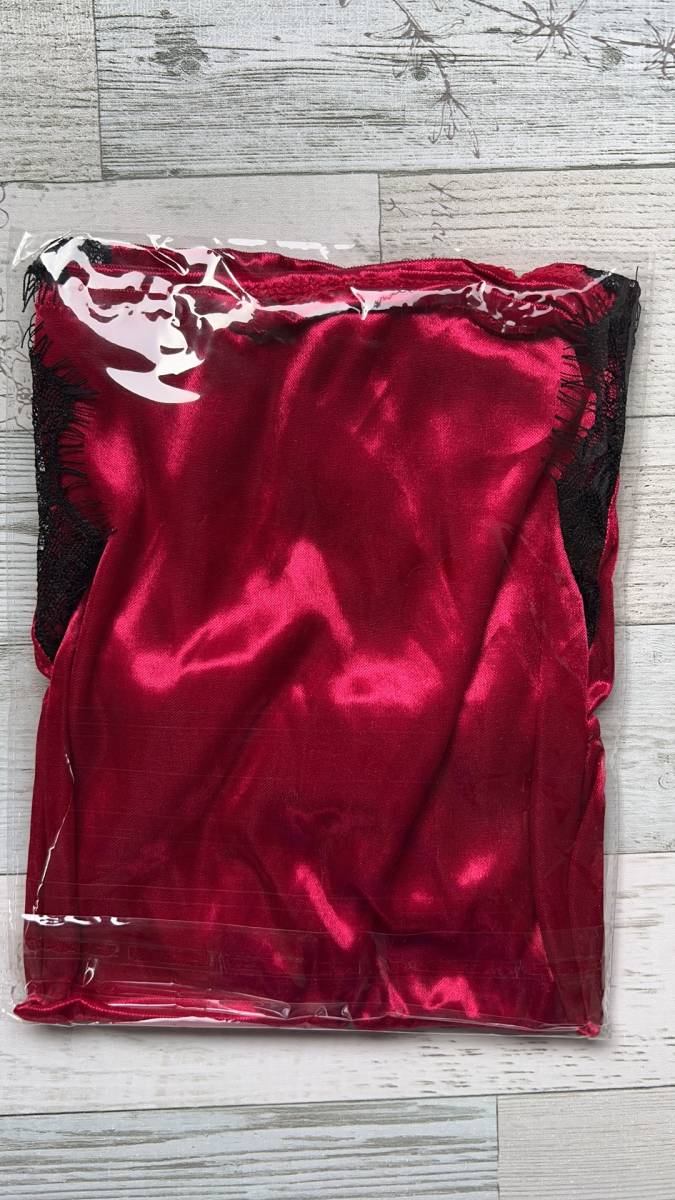 【1045】レッド Mサイズ 超セクシー 新品 コスプレ ベビードール 超セクシー ランジェリー ショーツ ナイトウエア コスプレ ルームウェア_画像3