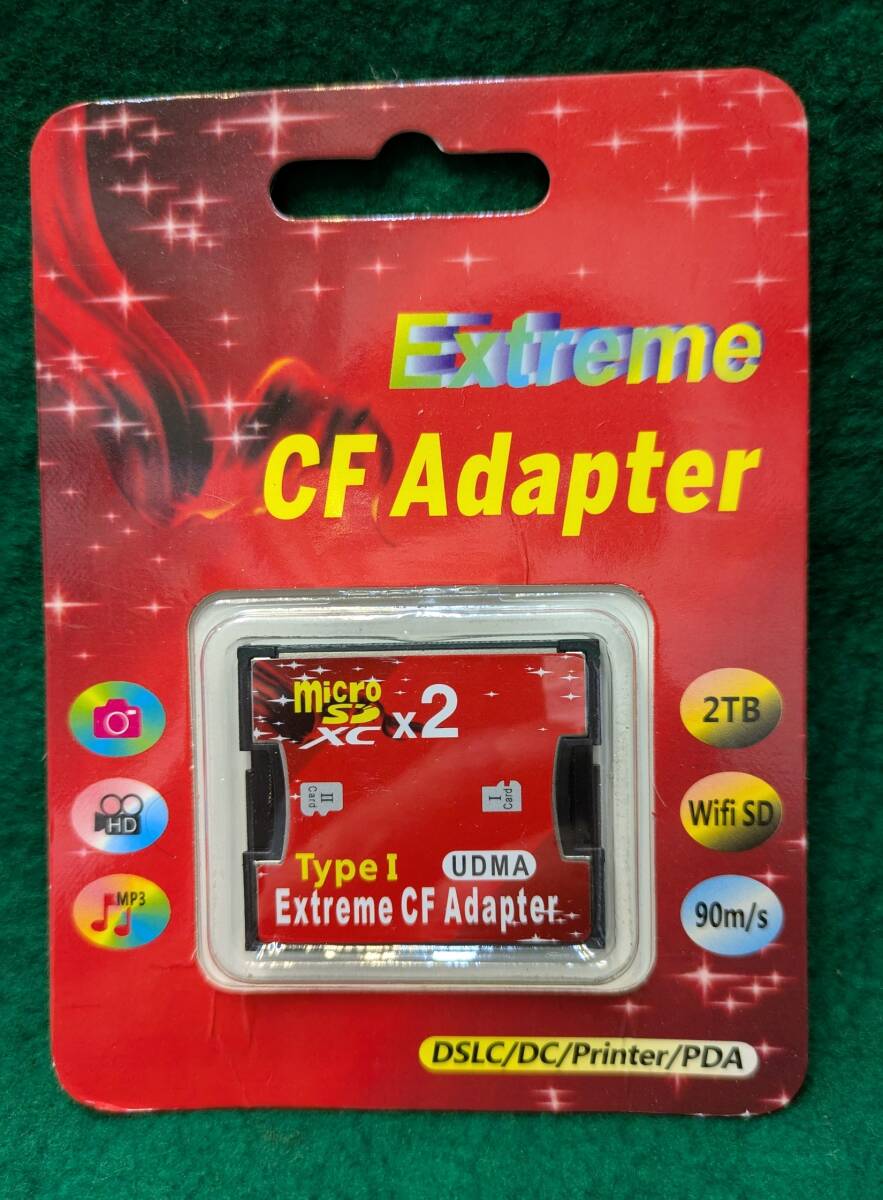 コンパクトフラッシュマイクロＳＤ 変換アダプター ＣＦＳＤ変換機(jī)器との相性などにより動(dòng)作すべてでは未確認(rèn)全國(guó)一律ゆうメール１８０円