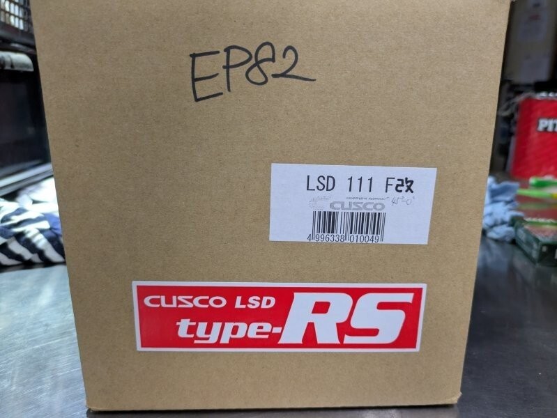TOYOTA　トヨタ　EP82　スターレット　未使用　CUSUCO　クスコRS　1way　機械式LSD デフ 4E-FT LSD-111-F AE111 C56 ジムカーナ
