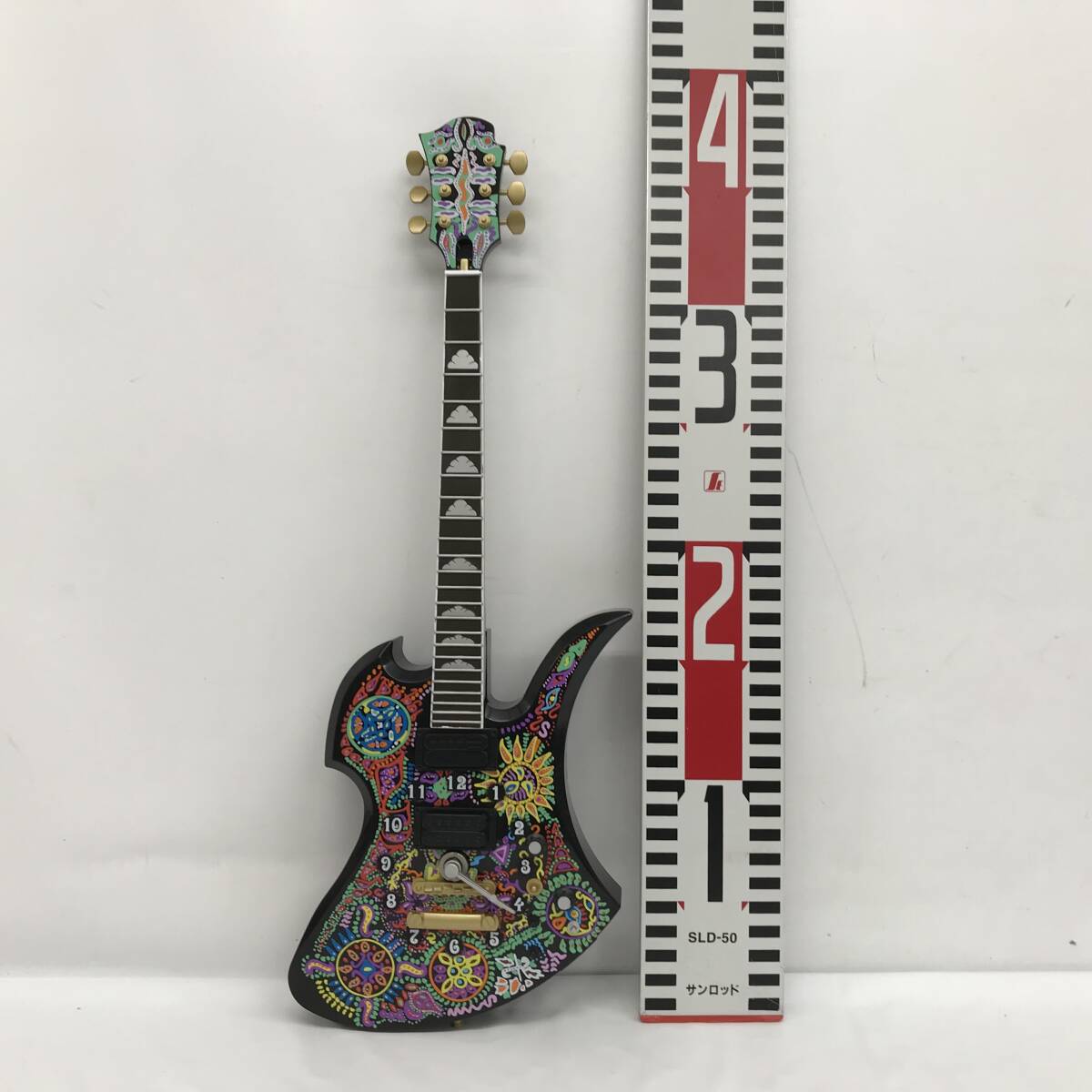 新作商品 HIDE JAPAN X 04156 ヒデ GUITAR ギター型ウォールクロック ミュージシャン