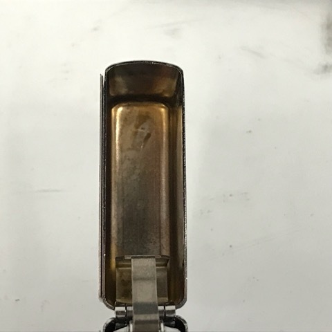 10133 ZIPPO ジッポ アラベスクA 植物 メタルプレート 2017年製 ライター 箱あり_画像4