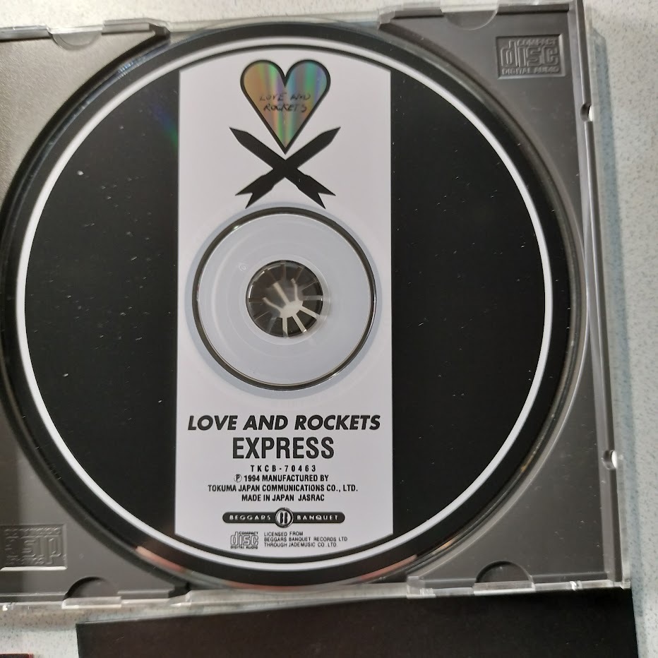 【日本盤 1994年盤 帯あり】 LOVE AND ROCKETS / Express