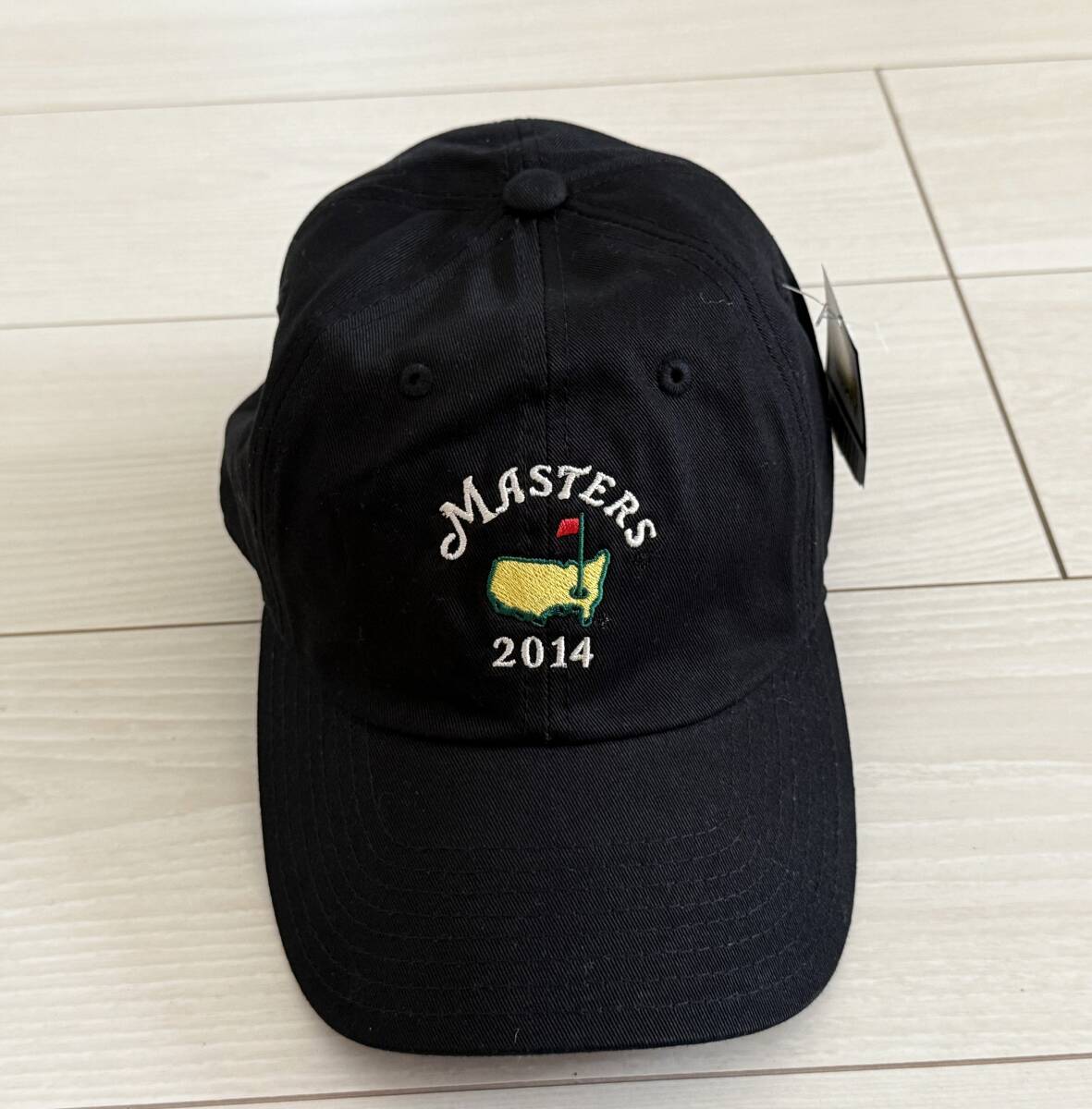 タグ付き/未使用★MASTERS マスターズ 2014 American Needle ゴルフ キャップ 帽子 ブラック F★