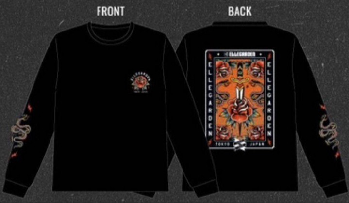 送料込即決 ELLEGARDEN(エルレガーデン)long sleeve Tシャツ