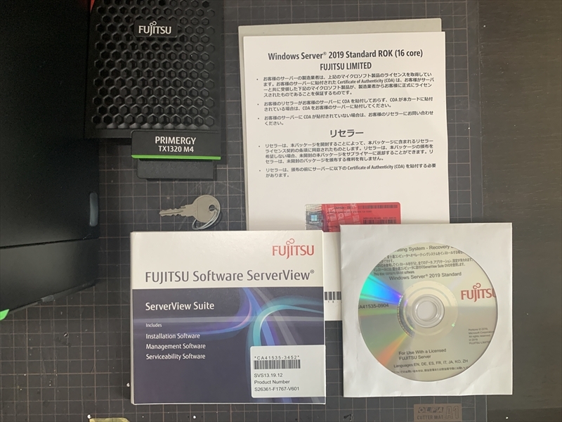 WindowsServerStandard2019付屬
