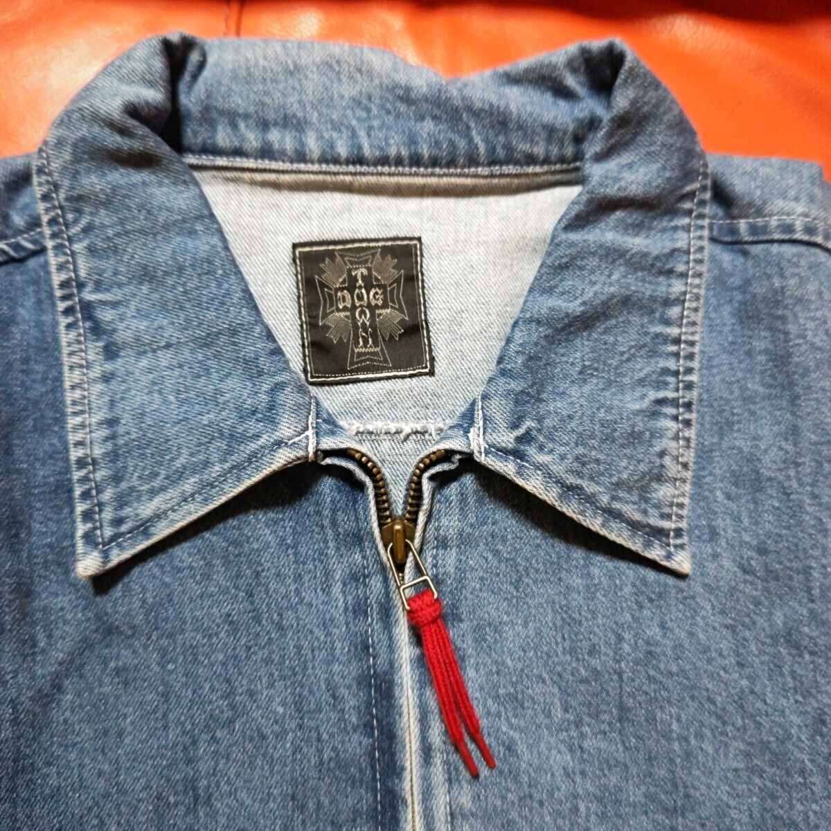 DOGTOWN ドッグタウン デニム ジャケット コーチ ジャケット DOGTOWN ドッグタウン デニム ジャケット コーチ ジャケット