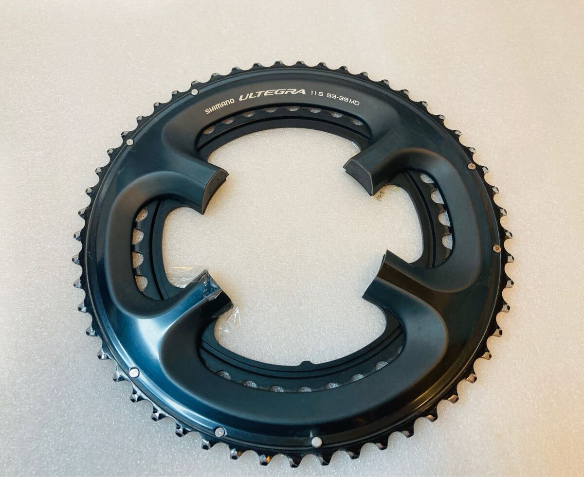 送料230円☆ SHIMANO アルテグラ 6800 11s シマノ チェーンリング 53-39☆