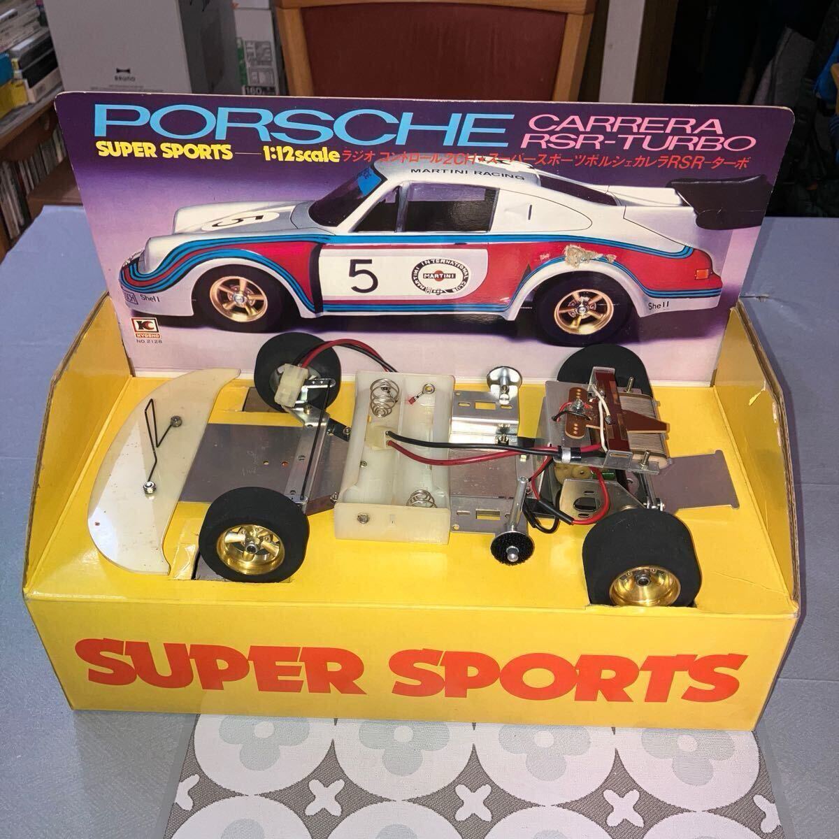 PORSCHE CARRERA RSR-TURBO 1/12 スケール 完成ボディ 電動ラジコンカー 京商_画像2