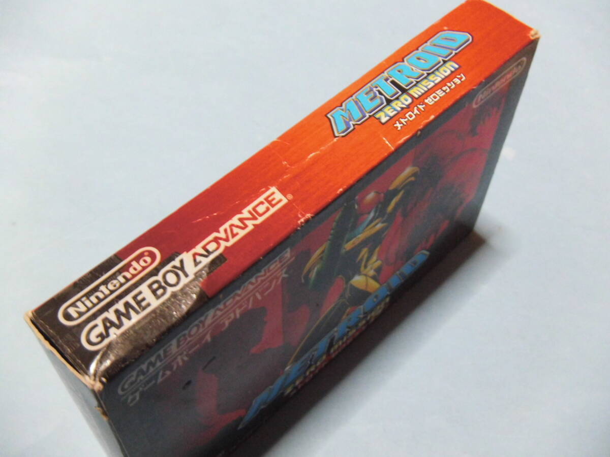【 送料無料 】▼GBA 箱?説明書付 【メトロイド ゼロミッション】
