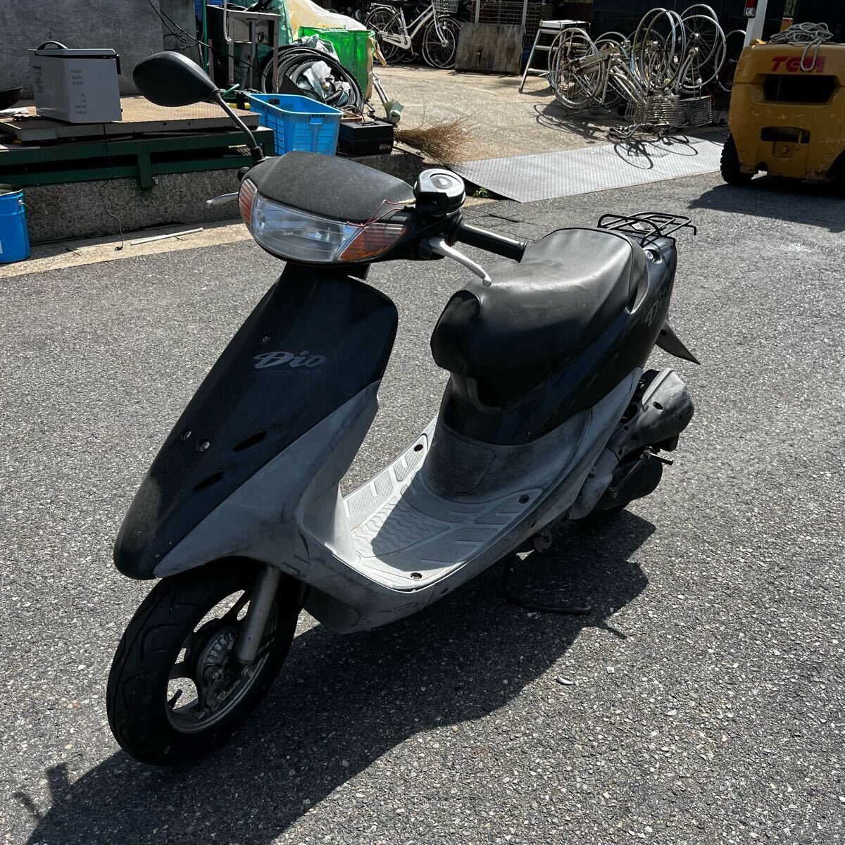 引取限定 HONDA DIO ２ストAF34 50CC 原付 スクーター 現状販売_画像1