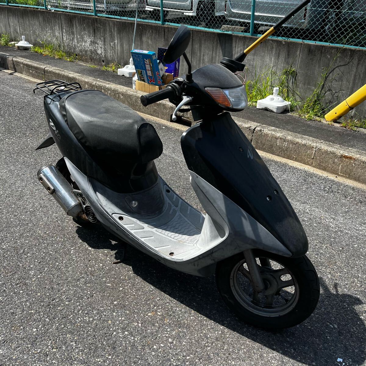 引取限定 HONDA DIO ２ストAF34 50CC 原付 スクーター 現状販売_画像2