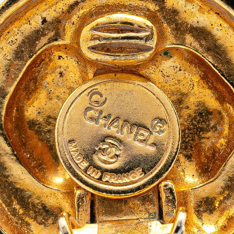 シャネル ヴィンテージ ビジュー イヤリング ゴールド メッキ レディース CHANEL 【中古】
