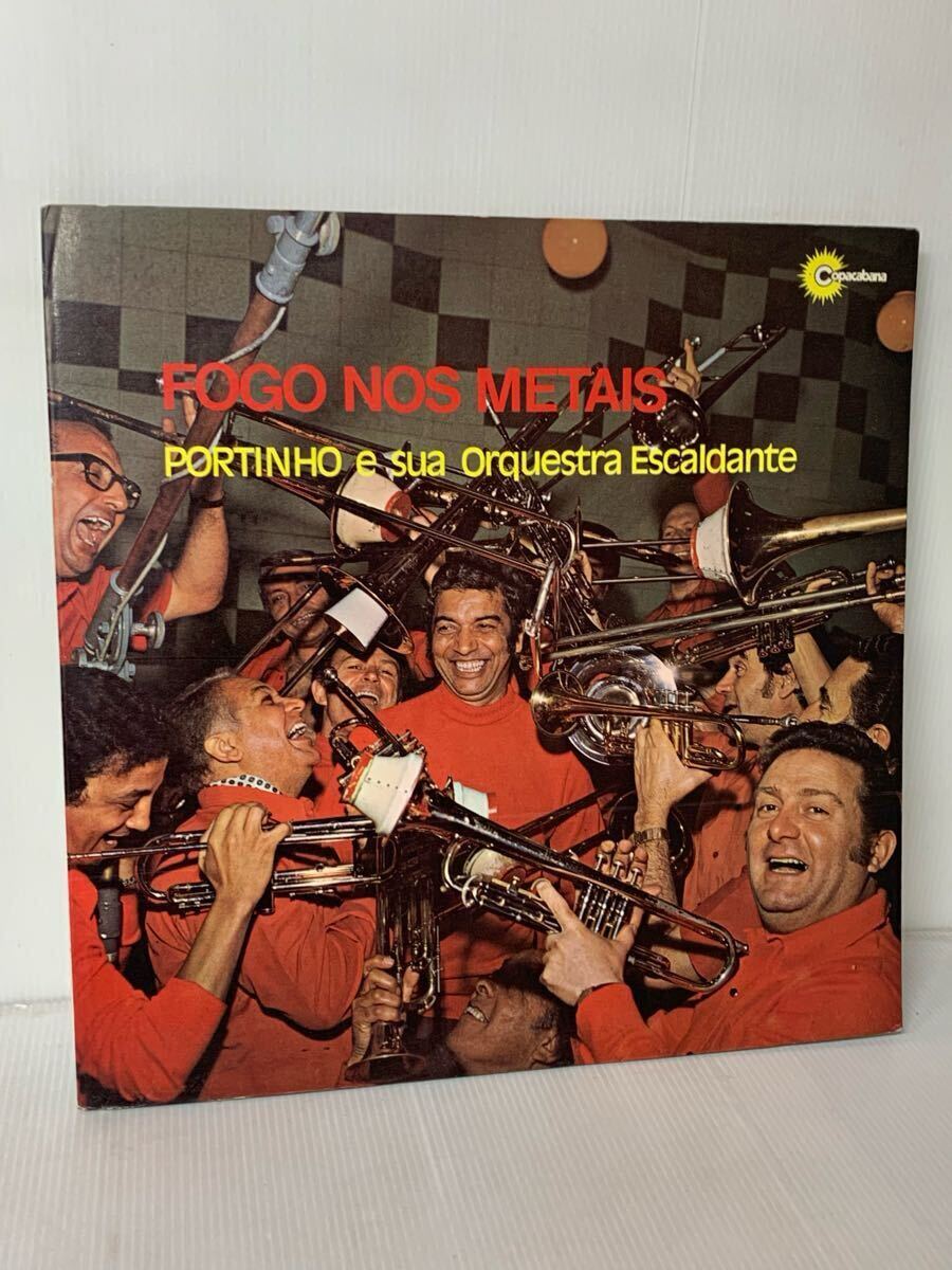 RARE Portinho E Sua Orquestra Escaldante Fogo Nos Metais Copacabana CLP 11666 BRAZIL 1971 Latin Jazz, Big Band ボサノバ