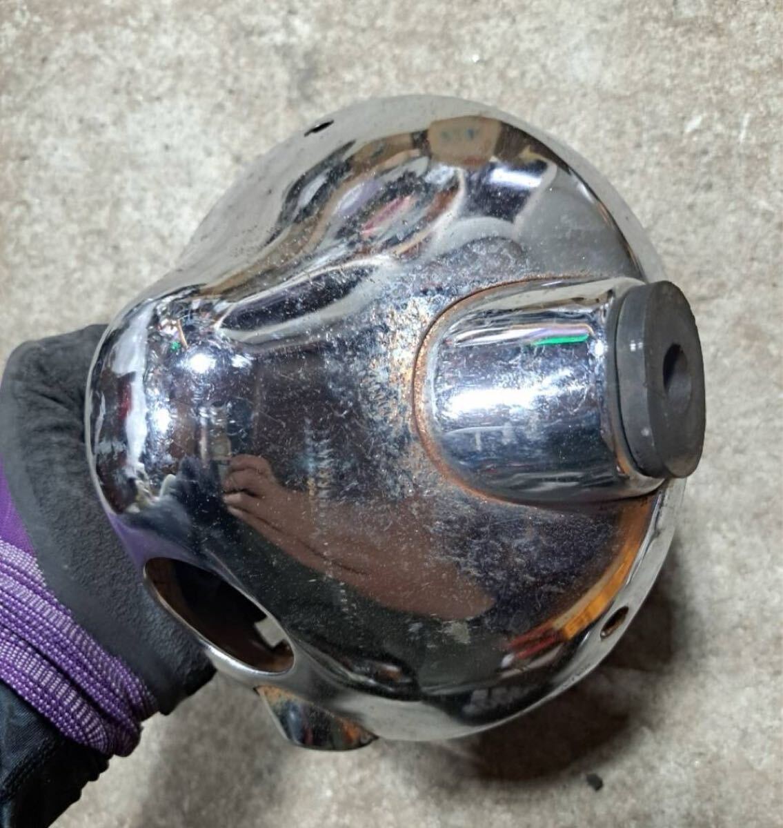カワサキ 大型Z系 ライトケース Z1 Z1000J Z1000R KZ900 KZ1000 Z1R Z750D Z750FX Z1000MK2 Z750D Z750F ヨシムラ キジマ 當(dāng)時物 ビート