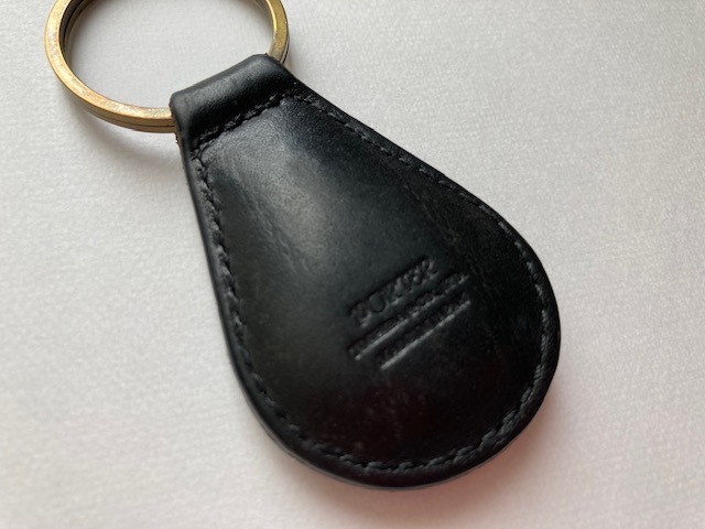 超希少品!TENDERLOIN x PORTER レザーキーリングBLACK Bibian 比比昂 - テンダーロイン キーホルダー レザー ブラック
