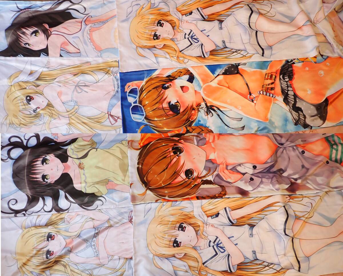 各種アニメキャラ　抱き枕　ピーチスキン　150ｘ50　ジャンク