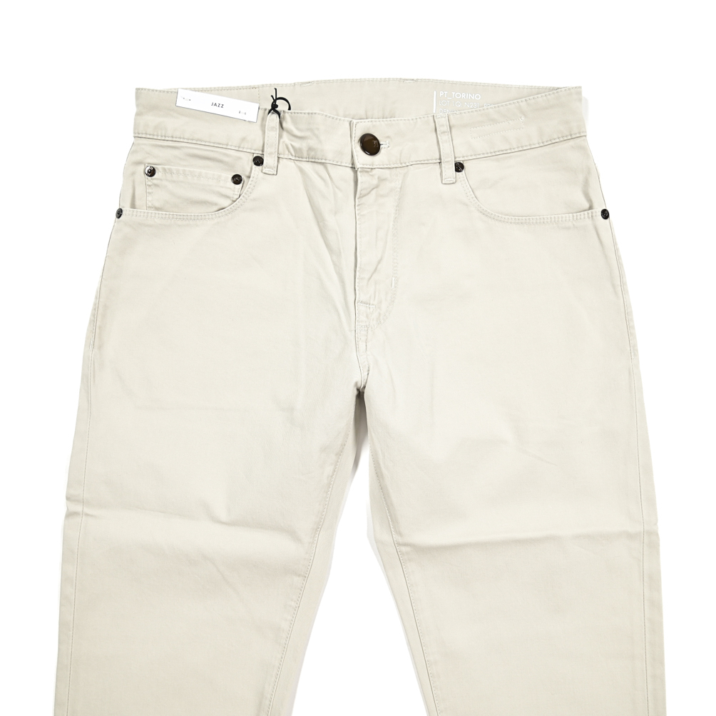 春夏新入荷！ 新品 ピーティートリノデニム PT TORINO DENIM JAZZ ジャズ UPDATED STRAIGHT FIT チノ 5ポケット カラーパンツ 420150-36